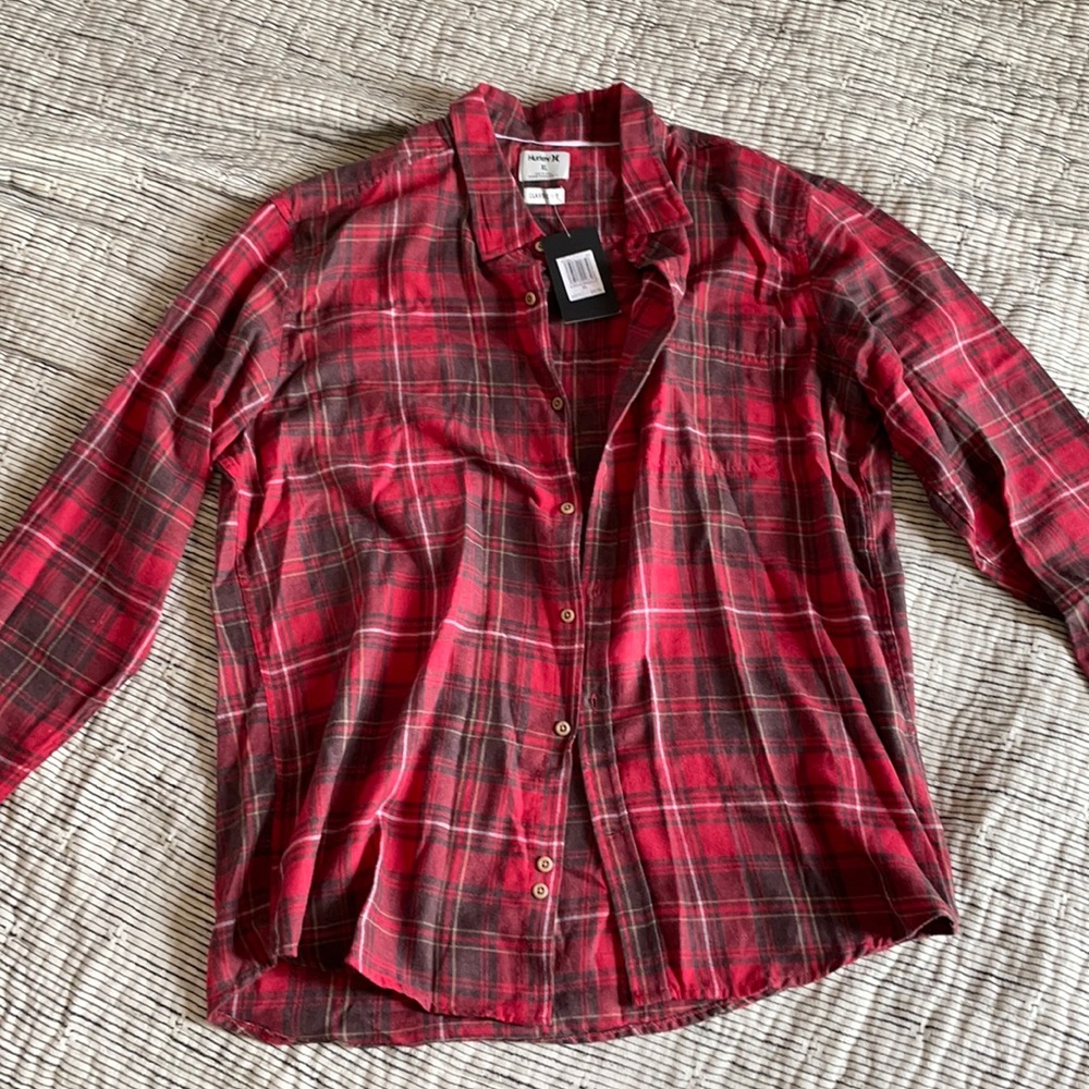 Men’s Hurley Flannel Shirt
